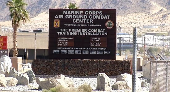 Marine Corps Air Ground Combat Center in Twentynine Palms