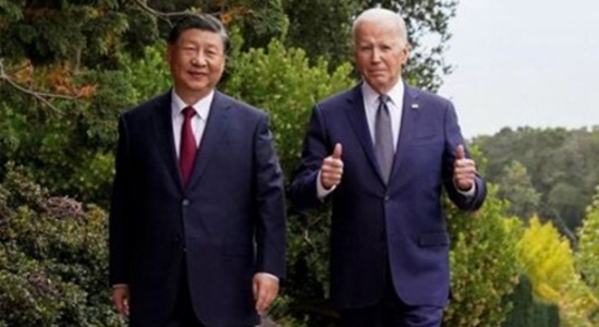 Joe Biden and Xi Jinping