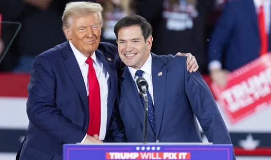 Trump and Rubio During the Campaign