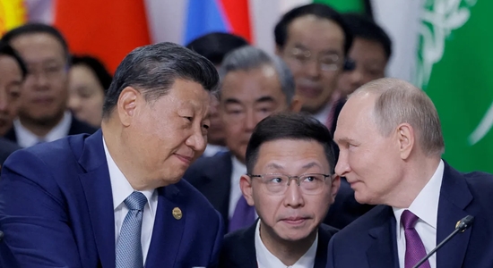 Xi Jinping and Vladimir Putin