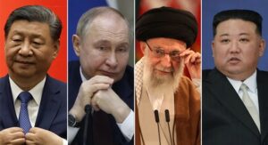 Leaders of China, Russia, Iran, North Korea