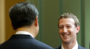 Xi Jinping and Mark Zuckerberg