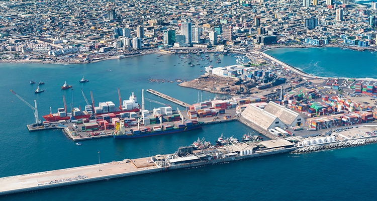 A Chilean port