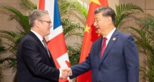 Keir Starmer and Xi Jinping