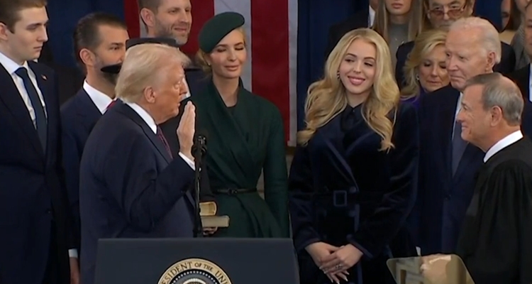 President Trump on January 20, 2025