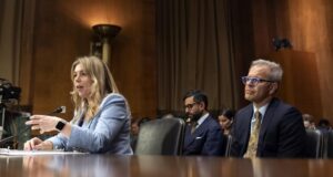 Sarah Wynn-Williams testifying in Congress