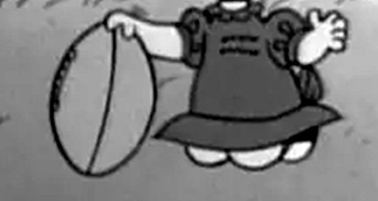 A football ready to kick