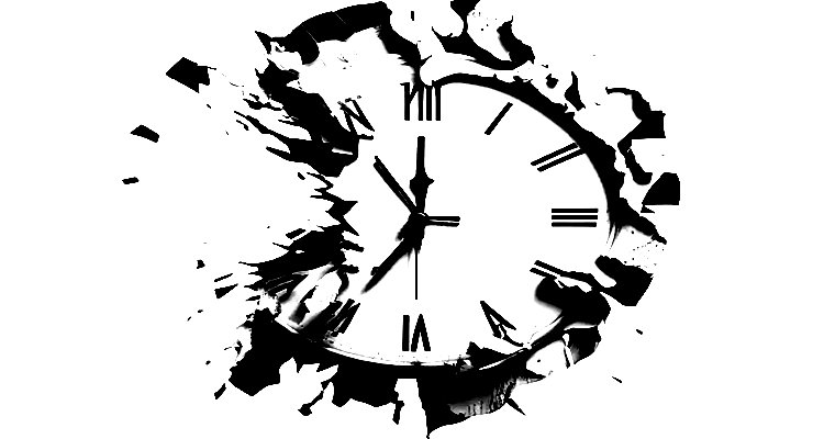 Broken clock