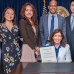 Elaine Fan, third from left