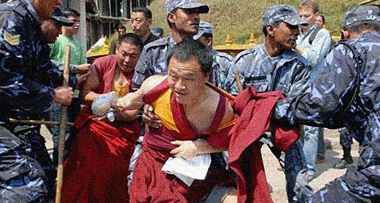 Tibetan monks versus the Chinese Communist Party