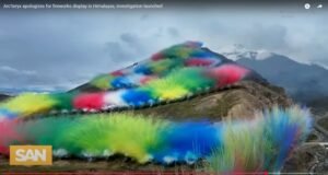 Arcteryx fireworks in the Himalayas