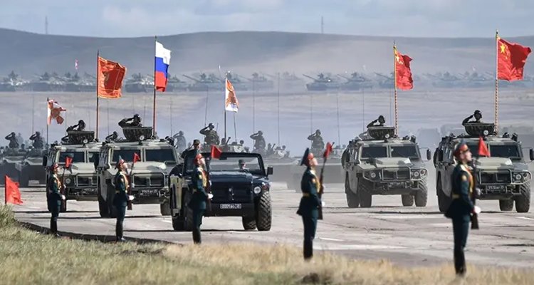 Russian and Chinese collaboration