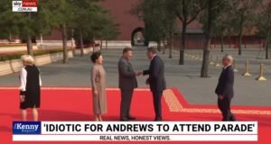 Xi Jinping and Daniel Andrews