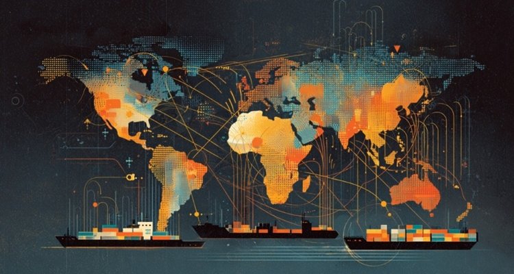 May represeting international supply chains