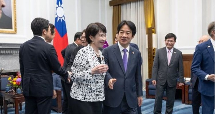 Takaichi Sanae and Lai Ching-te