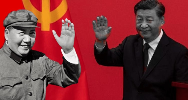 Mao Zedong and Xi Jinping