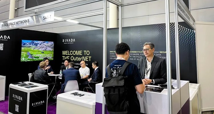 Rivada Space Networks at a Singapore show in 2024