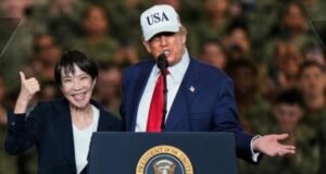 Sanae Takaichi and Donald Trump