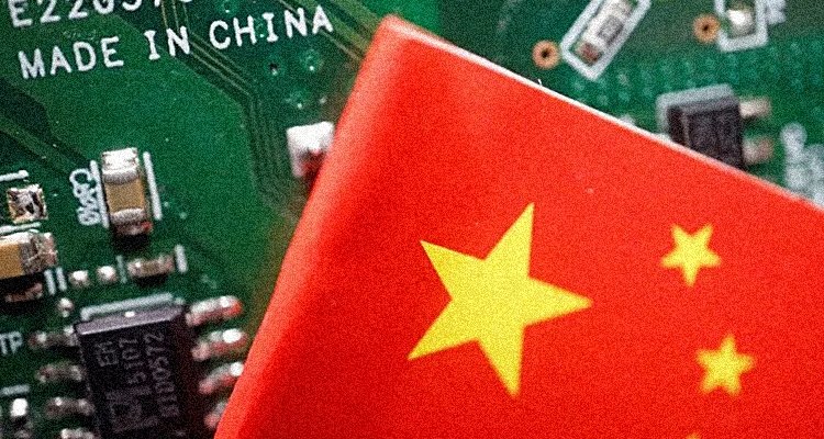 A made in China microchip