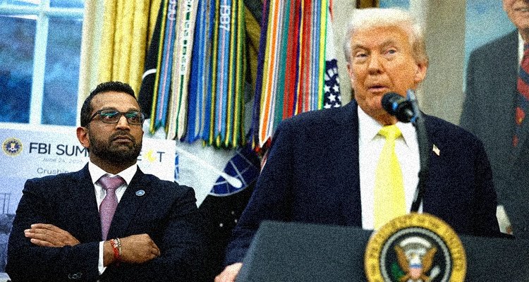 Kash Patel and Donald Trump