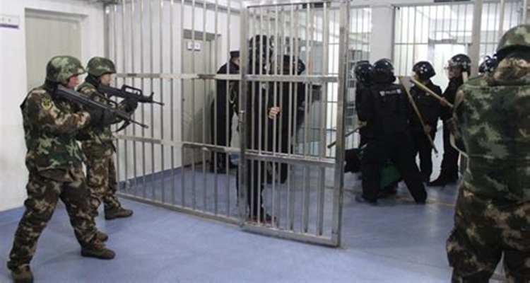 Being detained in the People's Republic of China