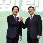 Lai Ching-te and Cho Jung-tai