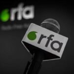 Radio Free Asia logo and microphone