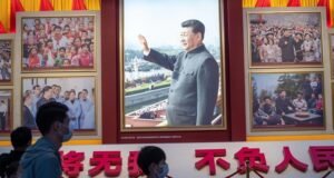 Xi Jinping on display
