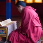A Tibetan monk
