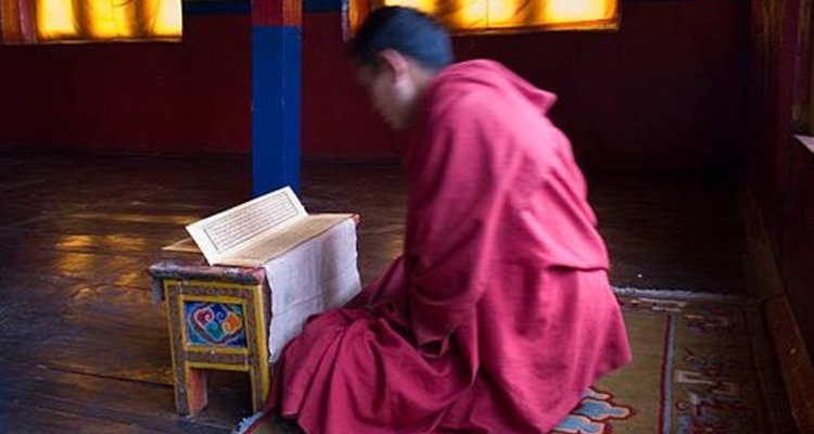 A Tibetan monk