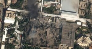 Bombed Khamenei compound