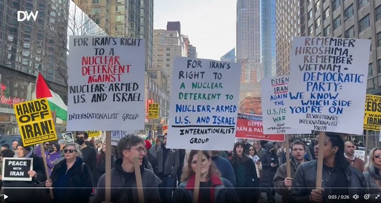 Communists rally for Iranian tyranny