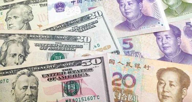 Dollars and yuan