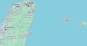 Japanese island chain near Taiwan