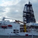 Japanese drilling ship Chikyu