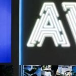 An AI conference in Shanghai in 2025