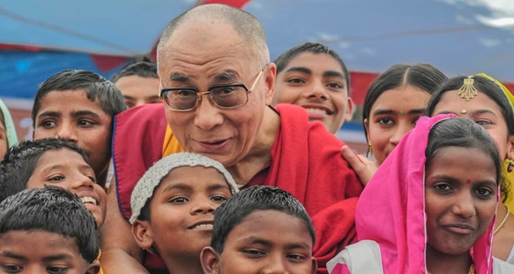 Dalai Lama and friends