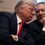 Donald Trump and Mike Pompeo