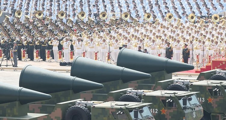 People's Liberation Army on parade