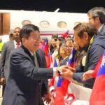 ROC Foreign Minister Lin Chia-lung arrives in Eswatini