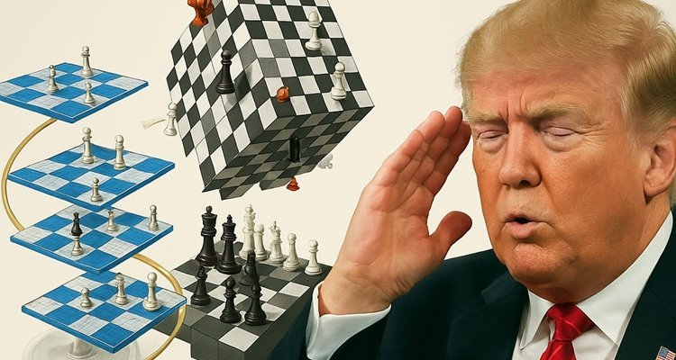 Trump playing multidimensional chess