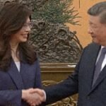 Cheng Li-wun and Xi Jinping