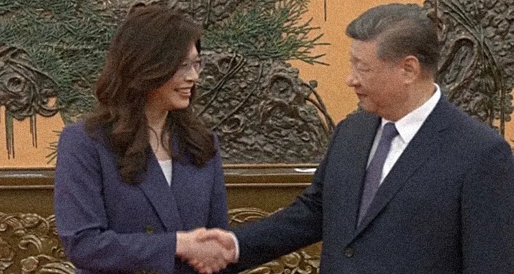 Cheng Li-wun and Xi Jinping
