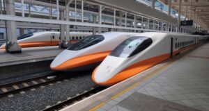 High-speed rail trains