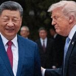 Xi and Trump at the Trump-Xi summit in May 2026