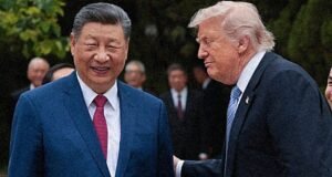 Xi and Trump at the Trump-Xi summit in May 2026