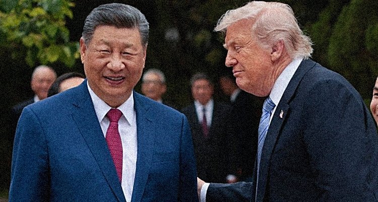 Xi and Trump at the Trump-Xi summit in May 2026