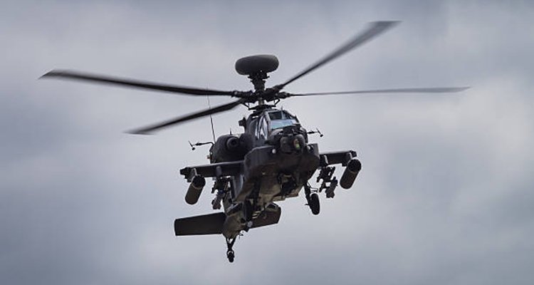 Apache helicopter