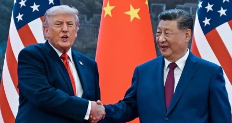 The president of the United States and the dictator of the People's Republic of China