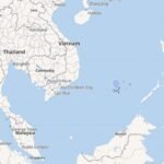 Location of Spratly Islands